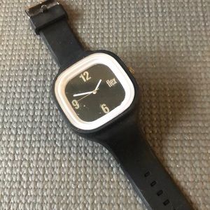 Black Flex Watch